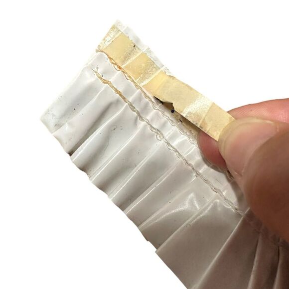 Vintage 70s Orange and Green Floral Shelf Edging - stick on - Picture 4 of 9